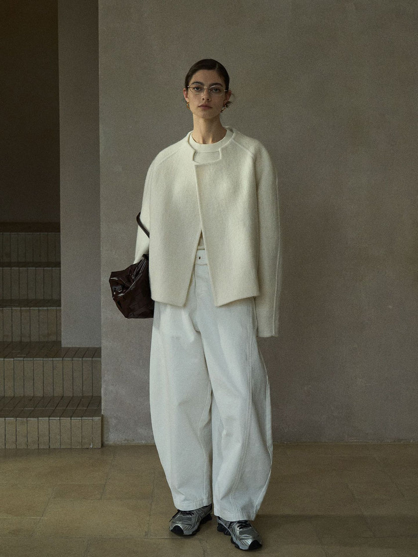 Manteau en laine Cadenza