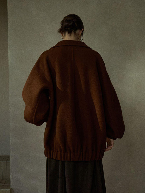 Halo Double-Faced Wool Coat