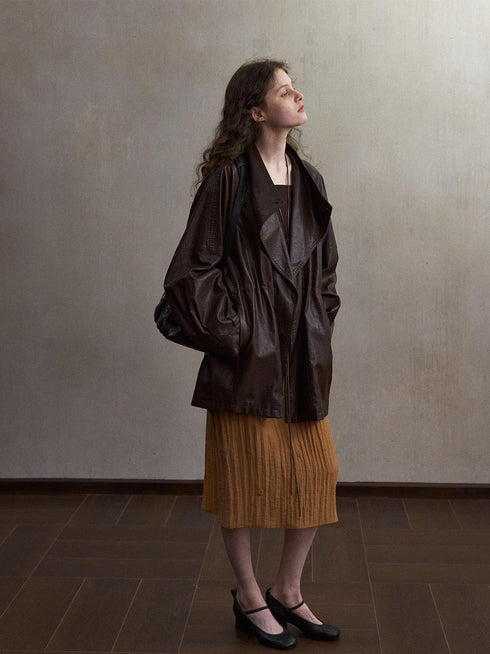 Sienna Drift Linen-Blend Skirt