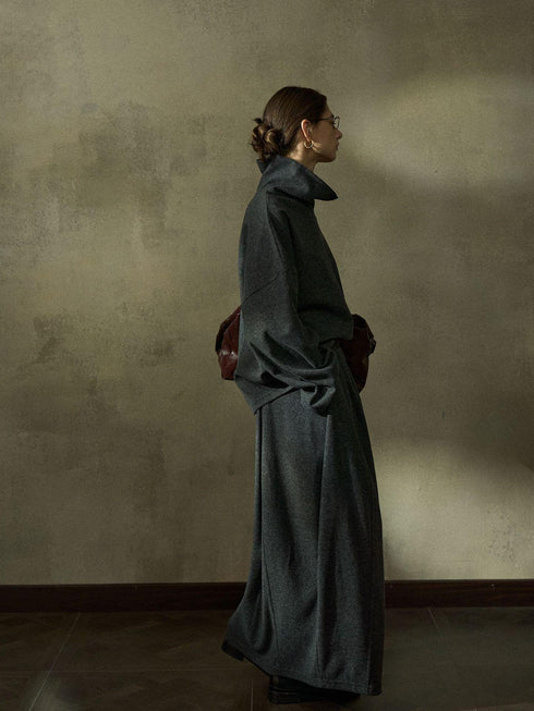 Veloria Paneled Skirt