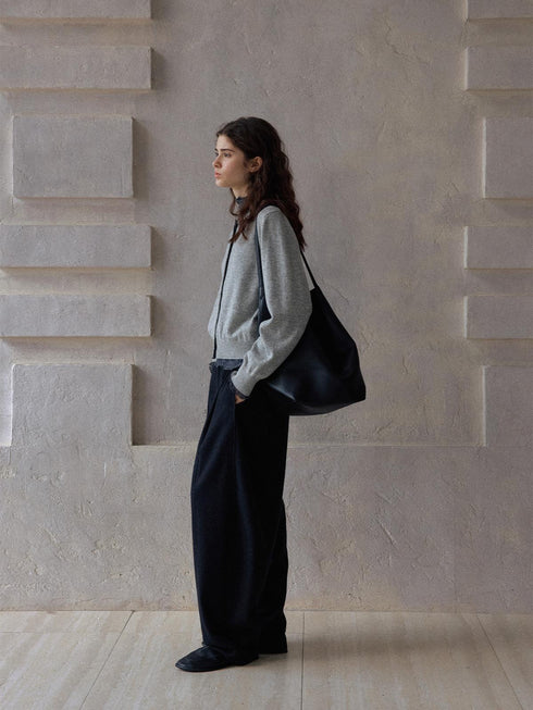 Elarin Wool Banana Pants