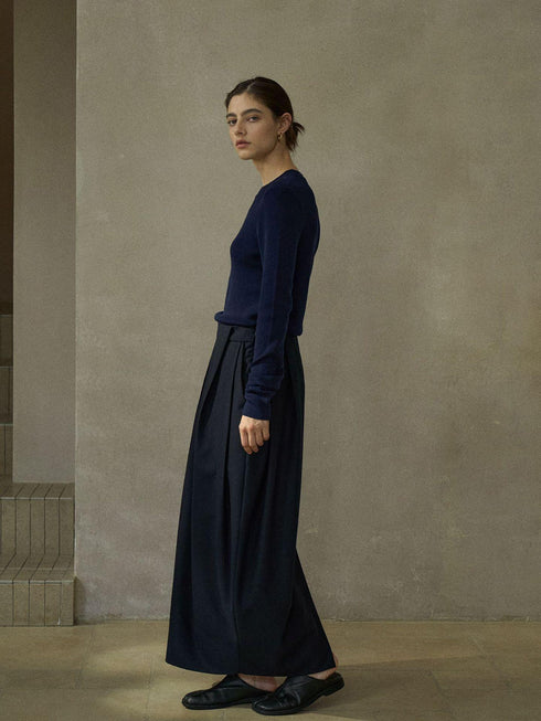 Lumora Wool Bubble Skirt