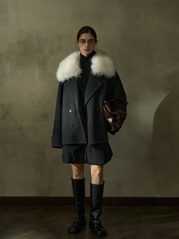 Deco Double-Faced Wool Jacket