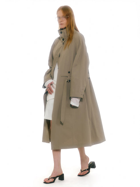 Manteau Long Ceinturé Cove