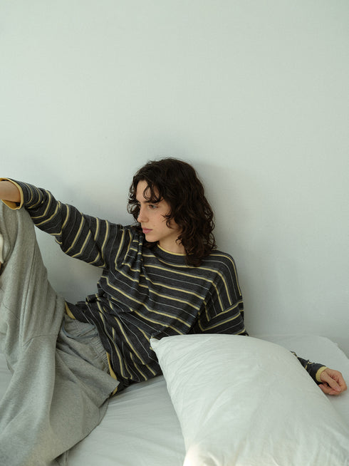 Luno Layered Stripe Knit