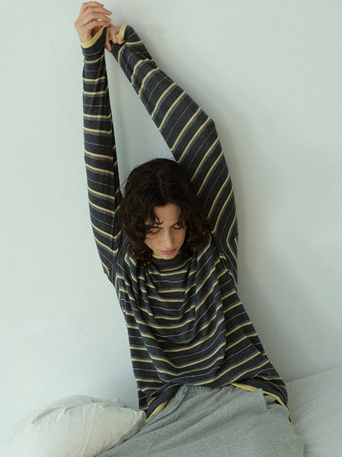 Luno Layered Stripe Knit