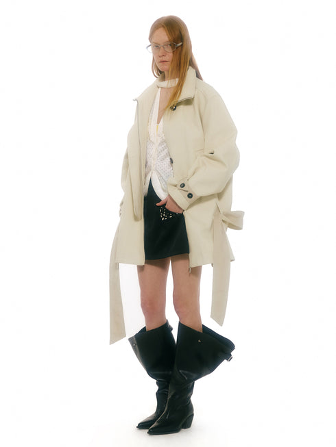 Blouse Transparente Argentée