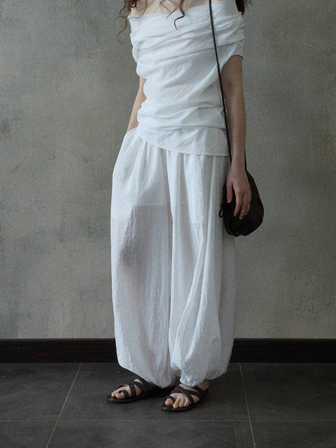 Sorella Airy Pantaloni Palazzo