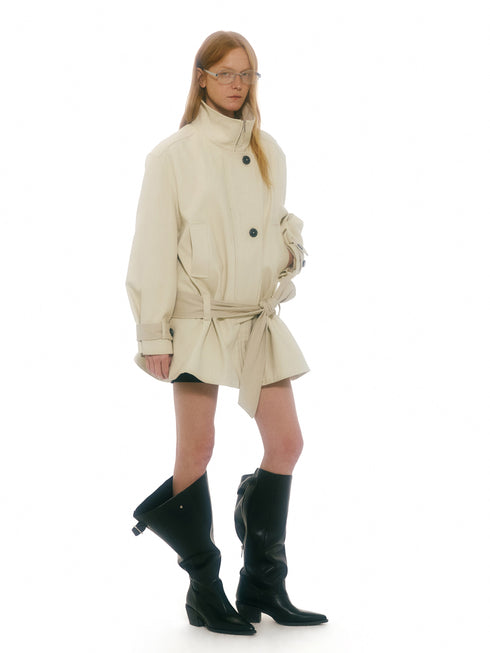 Vale Veste Saharienne Ceinturée