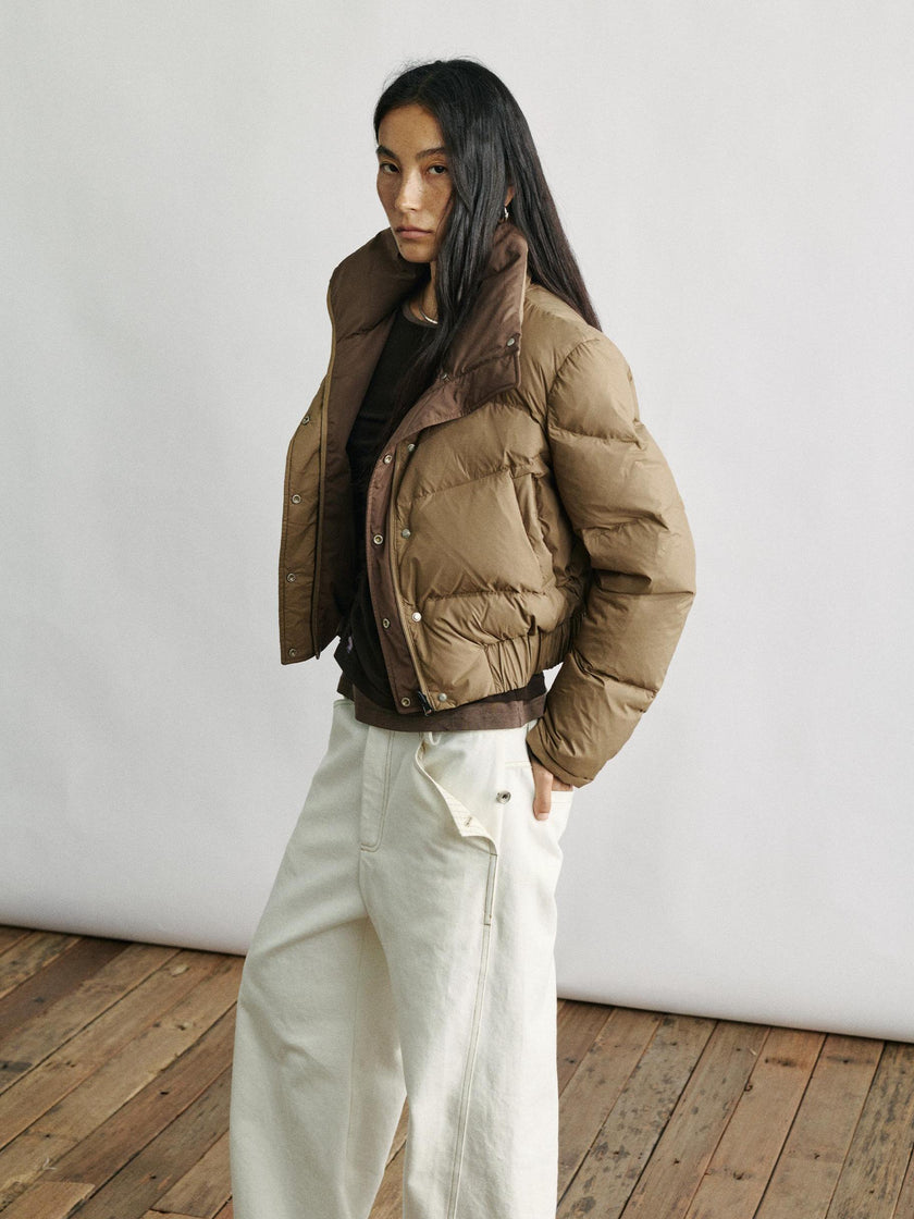 Bomber imbottito reversibile Veloria