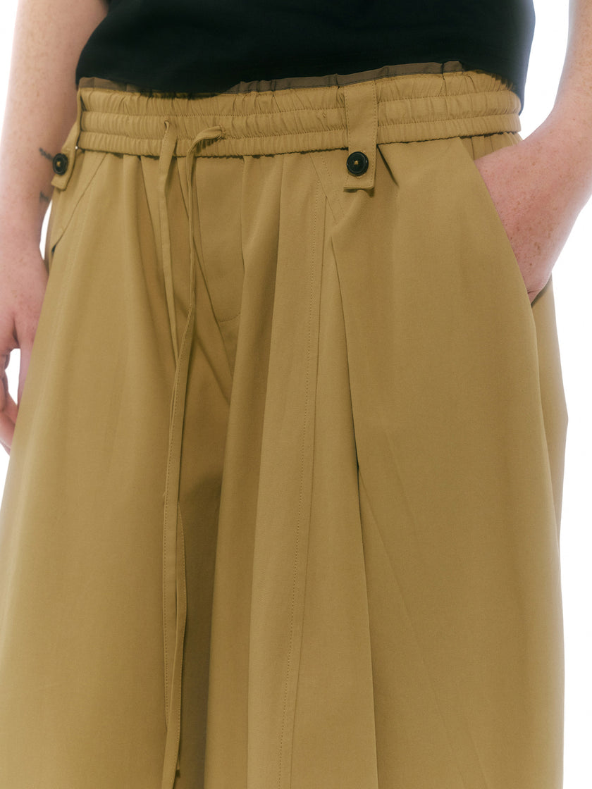 Pantalon Coupe Colonne Ardoise