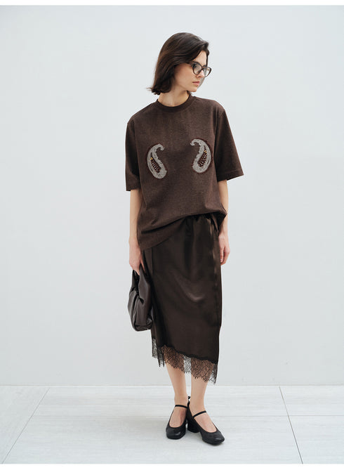 Jupe en dentelle Lucent