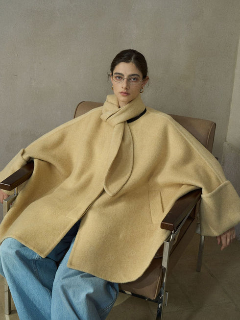 Manteau en laine Arcadia