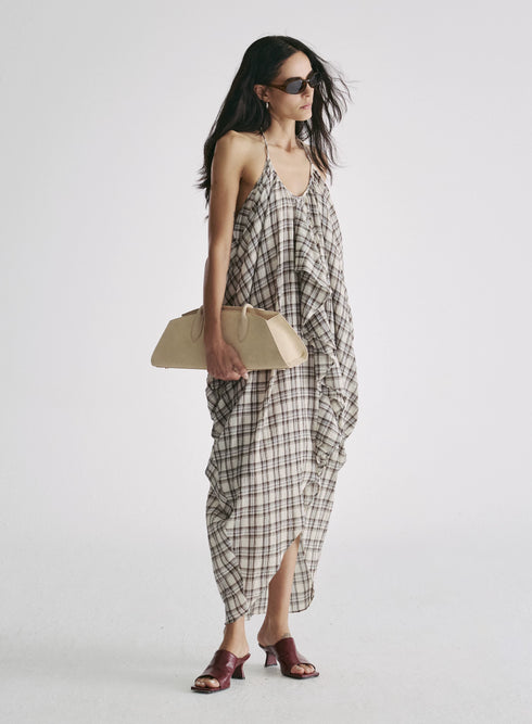 alt
Abito in cotone halter Lumen