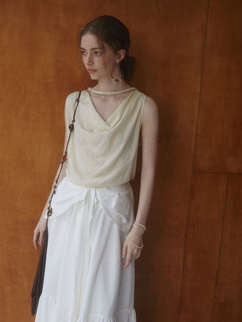 Elaine Drape Neck Top