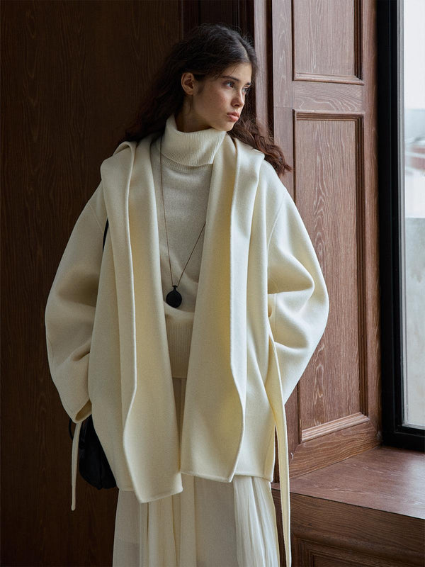 Strata Double-Faced Wool Coat