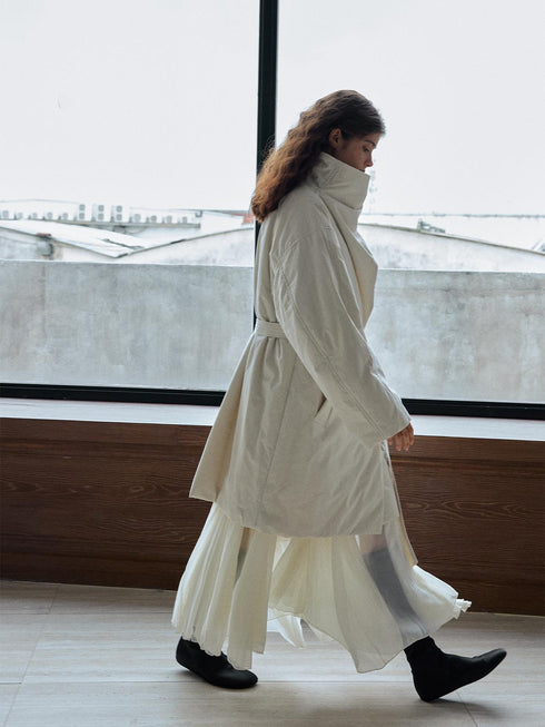 Echelon Veste Matelassée à Col Montant