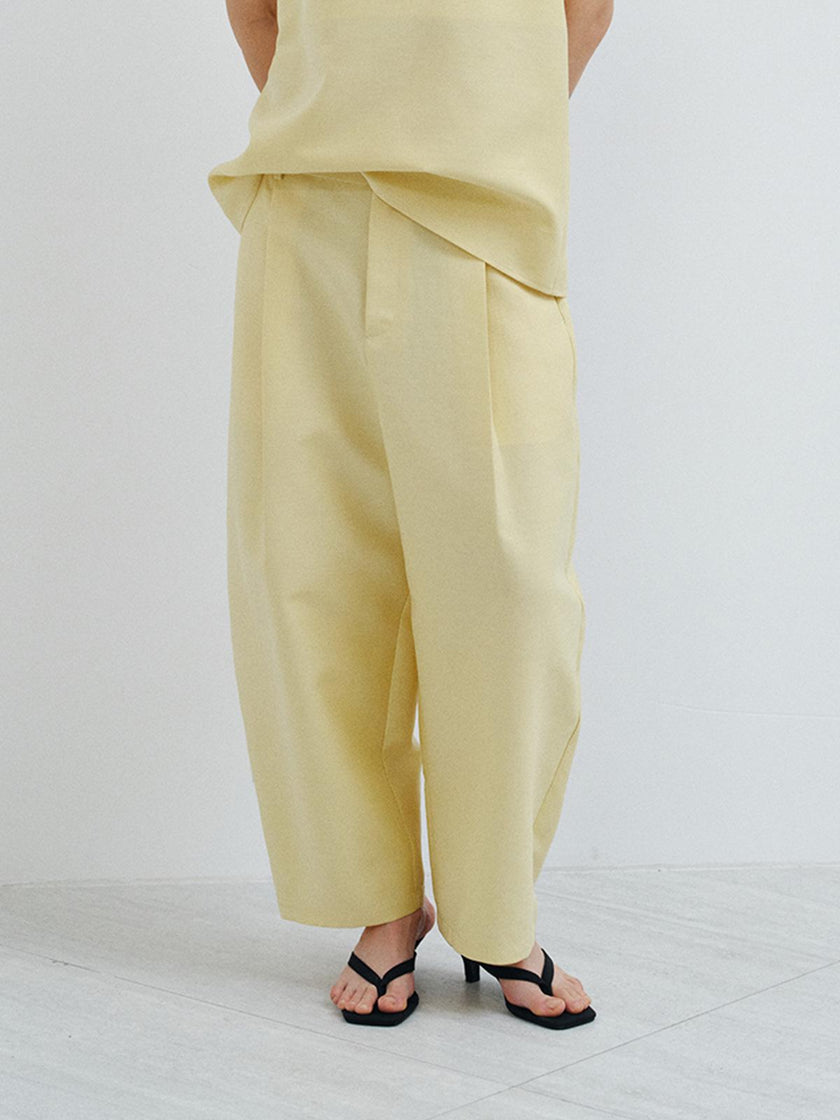 Pantalon Inkveil en mélange de lin