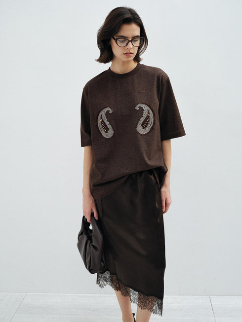 Jupe en dentelle Lucent