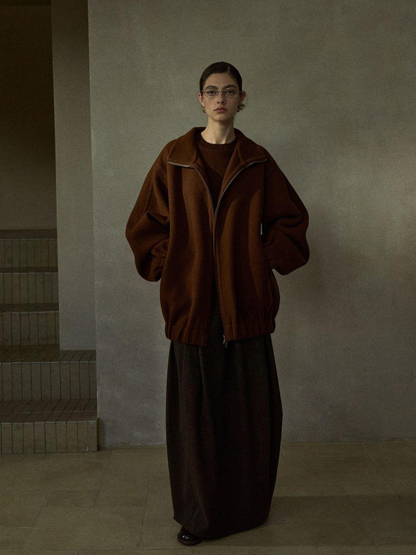 Halo Double-Faced Wool Coat