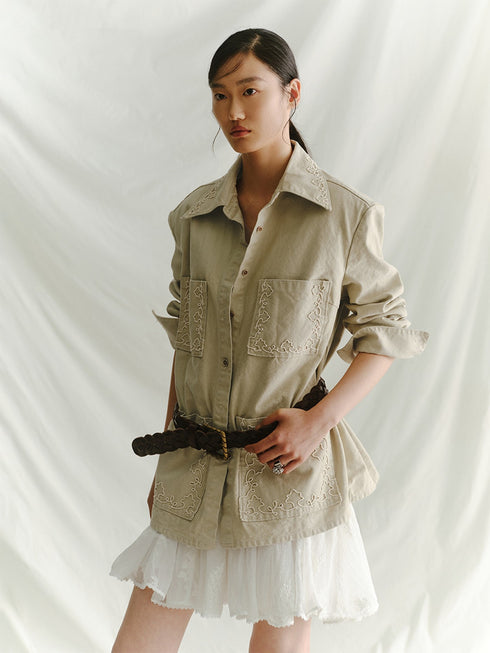 Mini Brodée D'un Blason