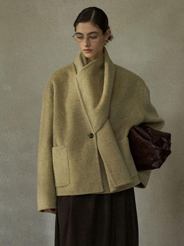 Mono Double-Faced Wool Coat