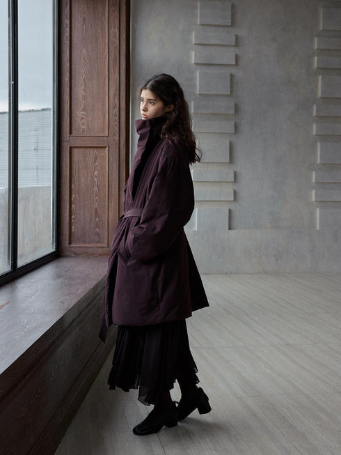 Echelon Veste Matelassée à Col Montant