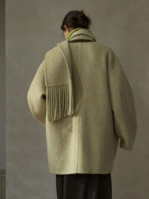 Helix Double-Faced Wool Coat