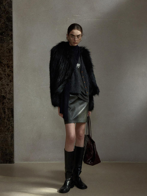 Veste en laine moelleuse Drift