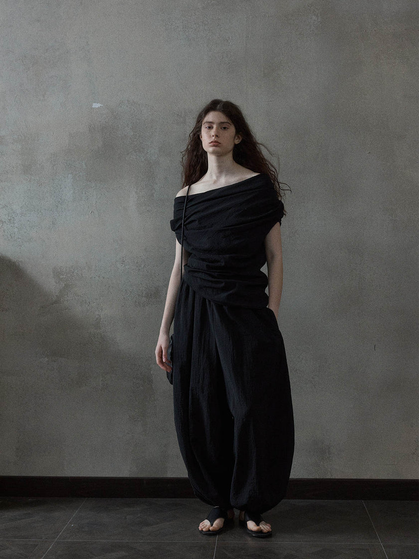 Sorella Twisted Off-Shoulder Top