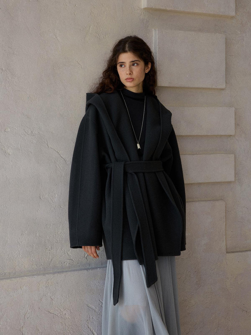 Strata Double-Faced Wool Coat