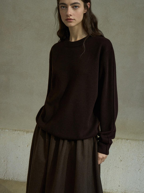 Seren Pull en Laine Col Rond