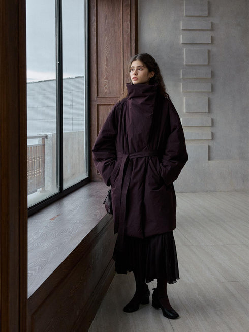 Echelon Veste Matelassée à Col Montant