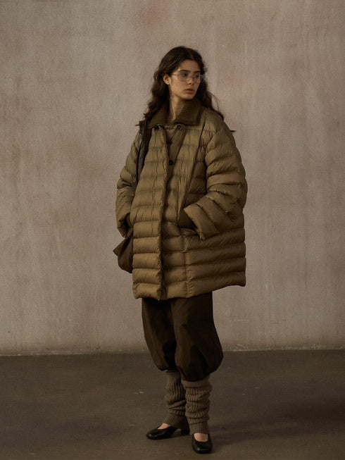 Veste matelassée ivoire