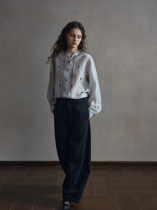 Chemise Opal Trace En Mélange De Soie