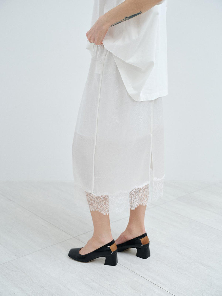 Jupe en dentelle Lucent