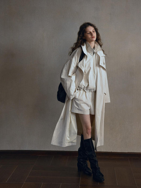 Trench en Voile Mica