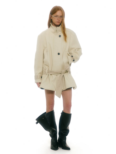 Vale Veste Saharienne Ceinturée