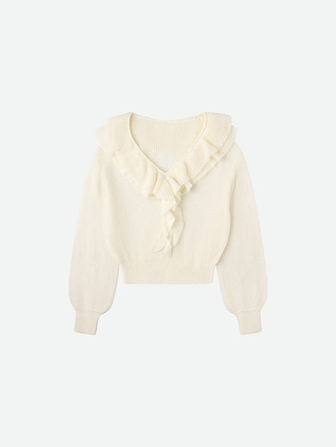 Aero Mohair V-Neck