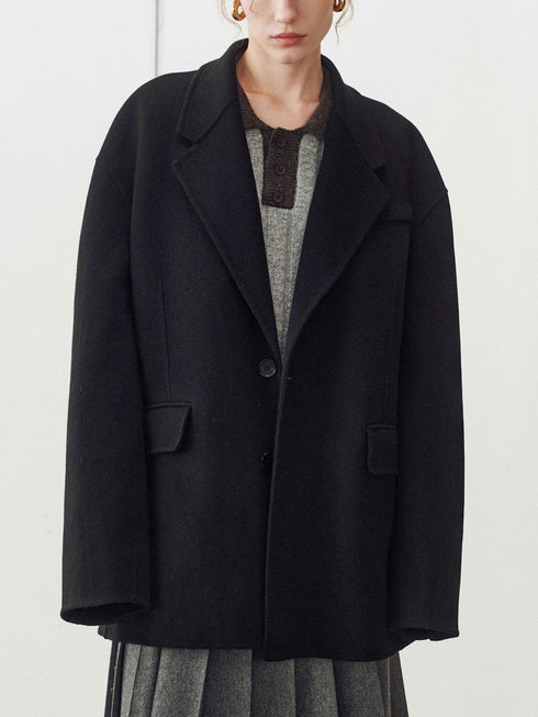 Rustic Wool Blazer