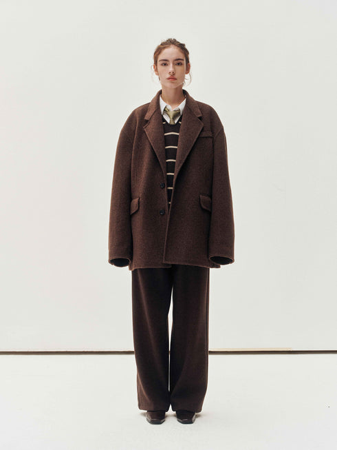 Rustic Wool Blazer