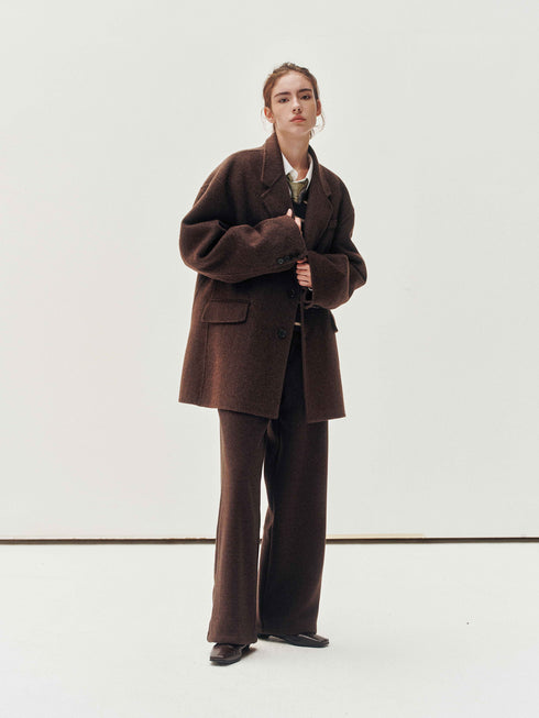 Rustic Wool Blazer