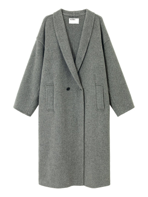 Elwen Wool Coat with Scarf