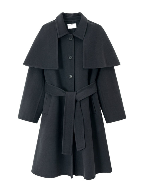 Orelle Wool Cape Coat