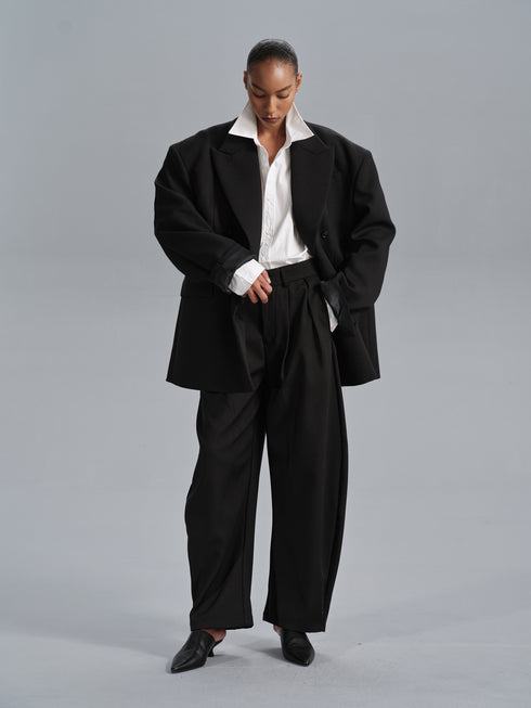Varde Taper Trousers - Black