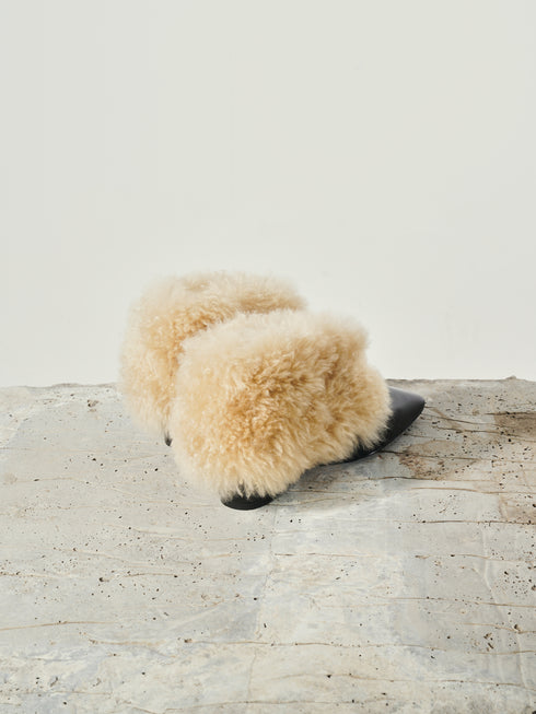 Lovisa Wool-Cuff Boots