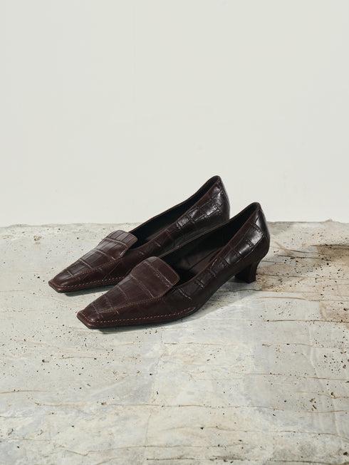 Odile Square Pumps