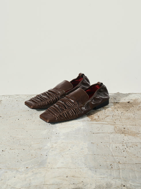 Eline Ruched Flats