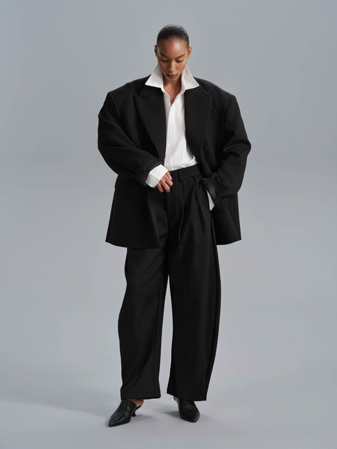 Varde Taper Trousers - Black