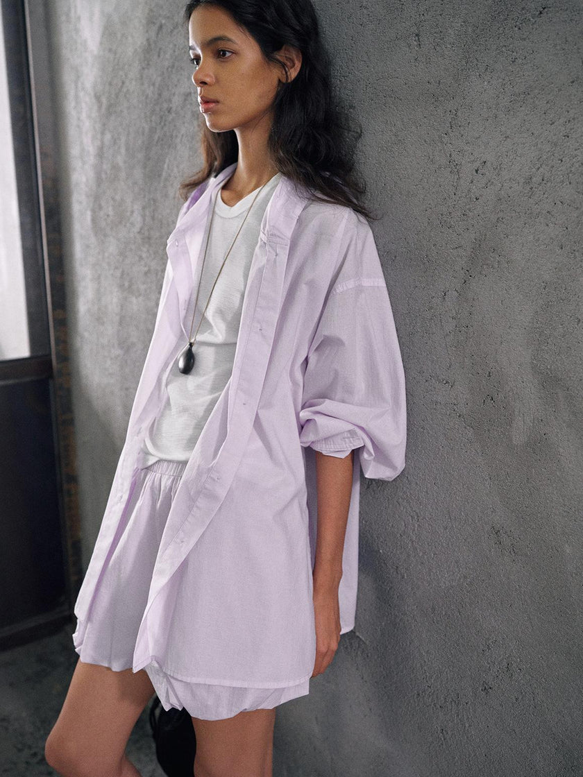 Haze Drift Hooded Shirt